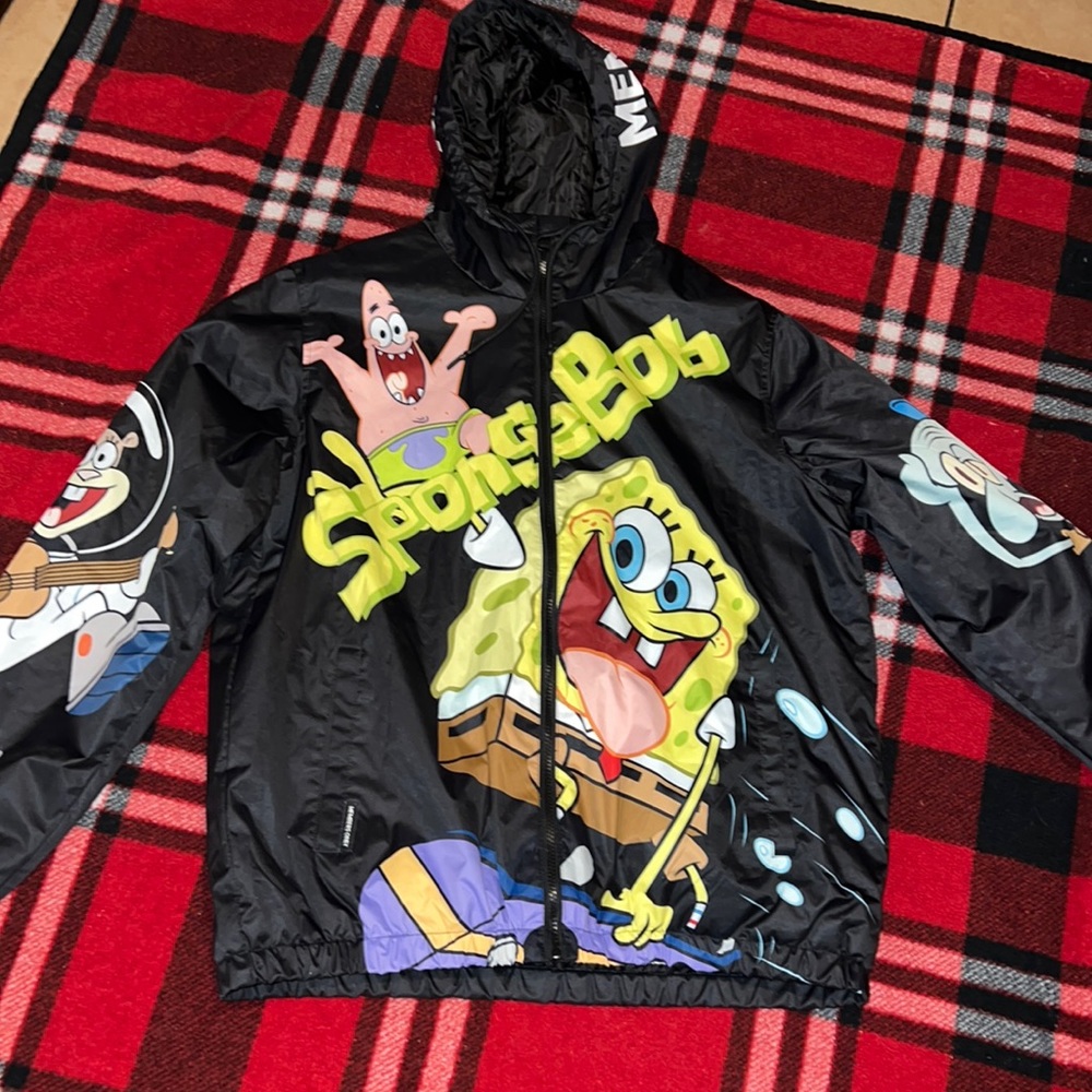 This jacket was only worn once and put away forever it’s in very good condition.